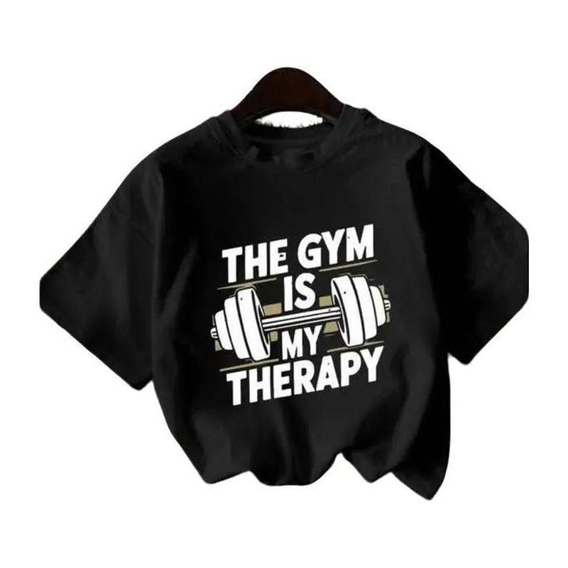 Women'S Fitted Gym Motivation Graphic T-Shirt - Barbell Design, Crew Neck, Short Sleeve, Breathable Sports Tops, Gym Style/Athleisure/Active T-Shirt, Casual Tops for Workout, Party, Gym Style Sports T-Shirt