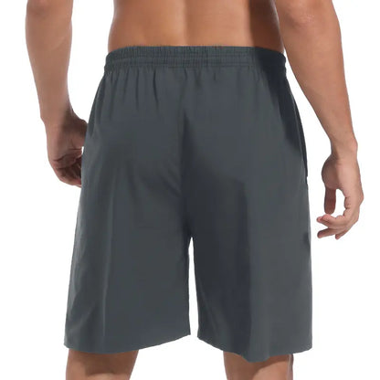 Noeallyrisss 5-Pack Form-Fitting Men'S Quick-Dry Elastic Waist Sports Shorts - Breathable, Durable, Side Pockets, Adjustable Drawstring, Black Shorts Gym, Activewear, Athletic Fitted for Basketball, Running, Form-Fitting Men'S Sports Shorts