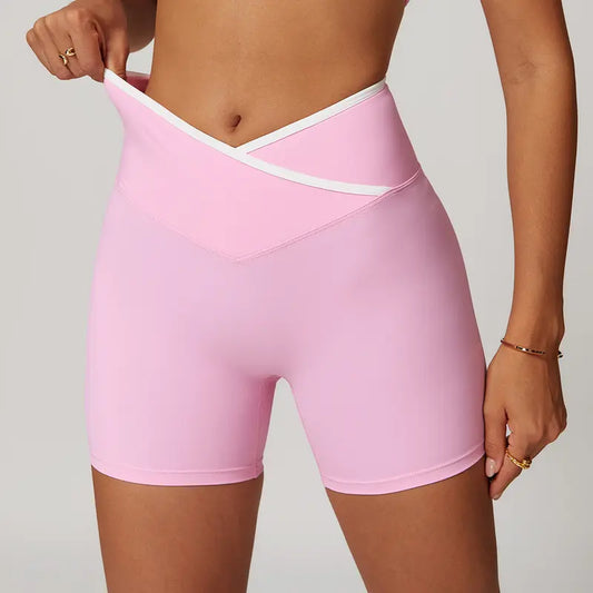 Yvette Clearance Deal Women'S High Performance Sports Shorts - V-Belt, Non-See-Through, Black, Form-Fit, Custom-Fit, Fitness Support, Flexible Active Booty Athletic Shorts, High Performance Women'S Sports Shorts, Form Women'S Sports Shorts